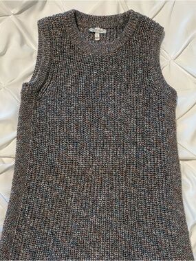 Ella Moss Sleeveless Sweater, Multi-Coloured, Size Small
